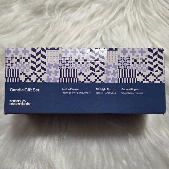 Room Essentials Glass Jar Candle Set - Picture 2 of 5